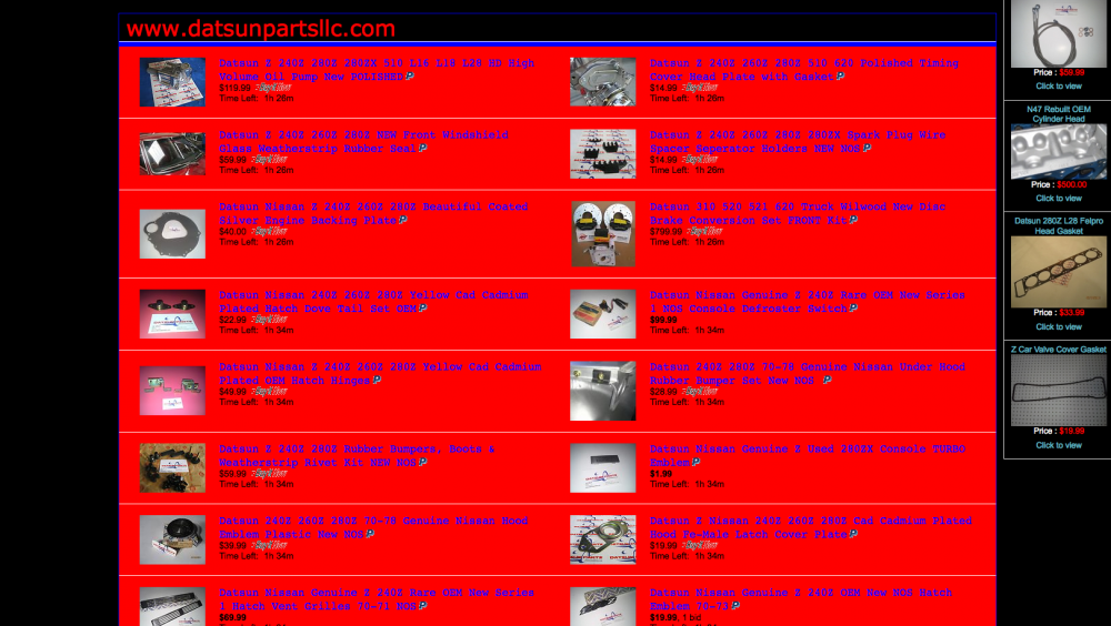 example of terrible color combinations