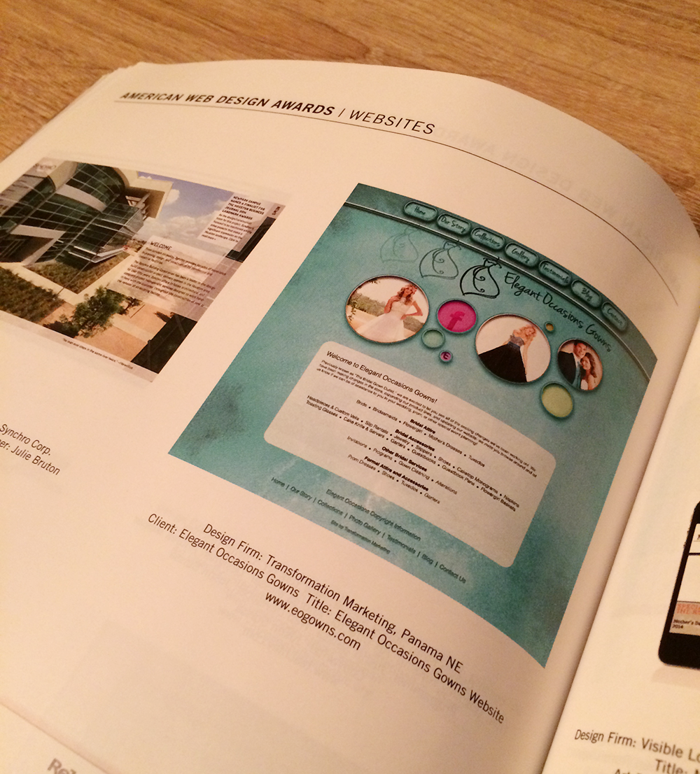 Transformation Marketing Featured in GD USA for Award