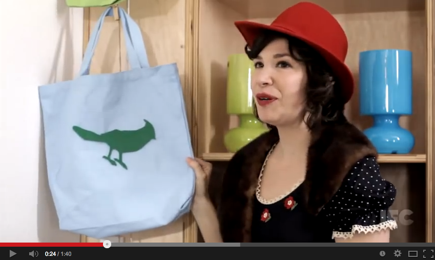 Put a bird on it video still, portlandia