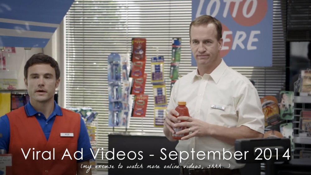 Viral Ad Videos - September 2014