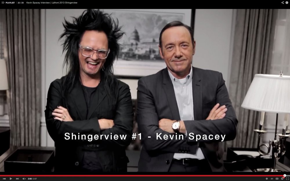 Shingerview #1 - Kevin Spacey still