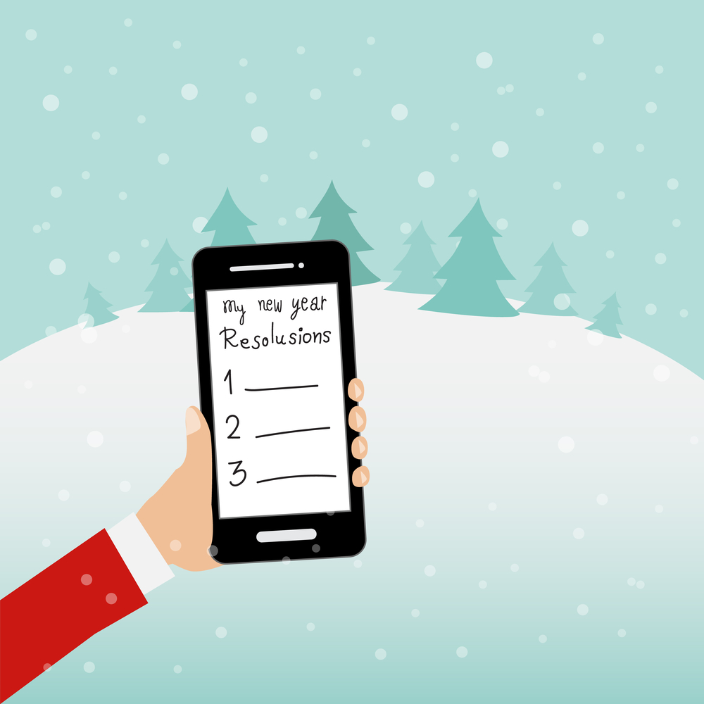 Phones with new year resolutions for marketers